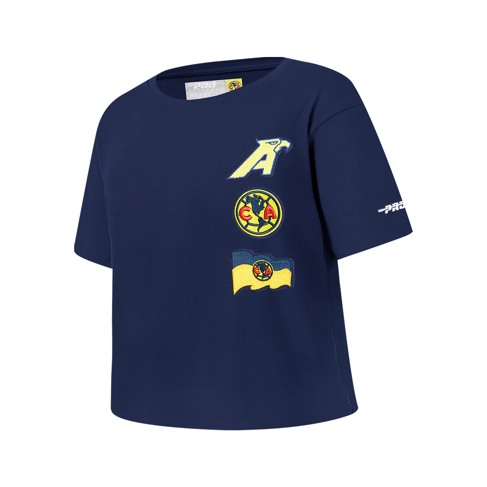 LIGA MX CLUB AMERICA STADIUM BIG GIRLS SS BOXY TEE