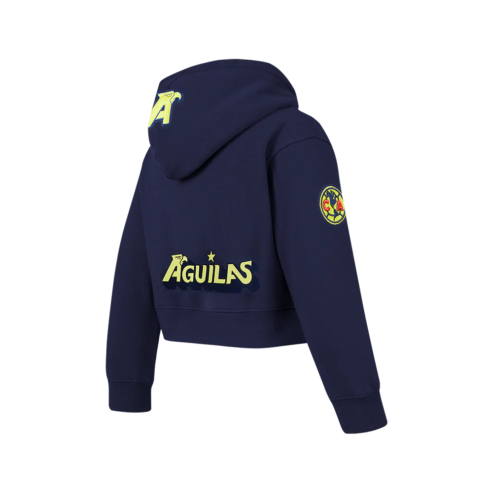 LIGA MX CLUB AMERICA STADIUM BIG GIRLS FLEECE PULLOVER HOODIE