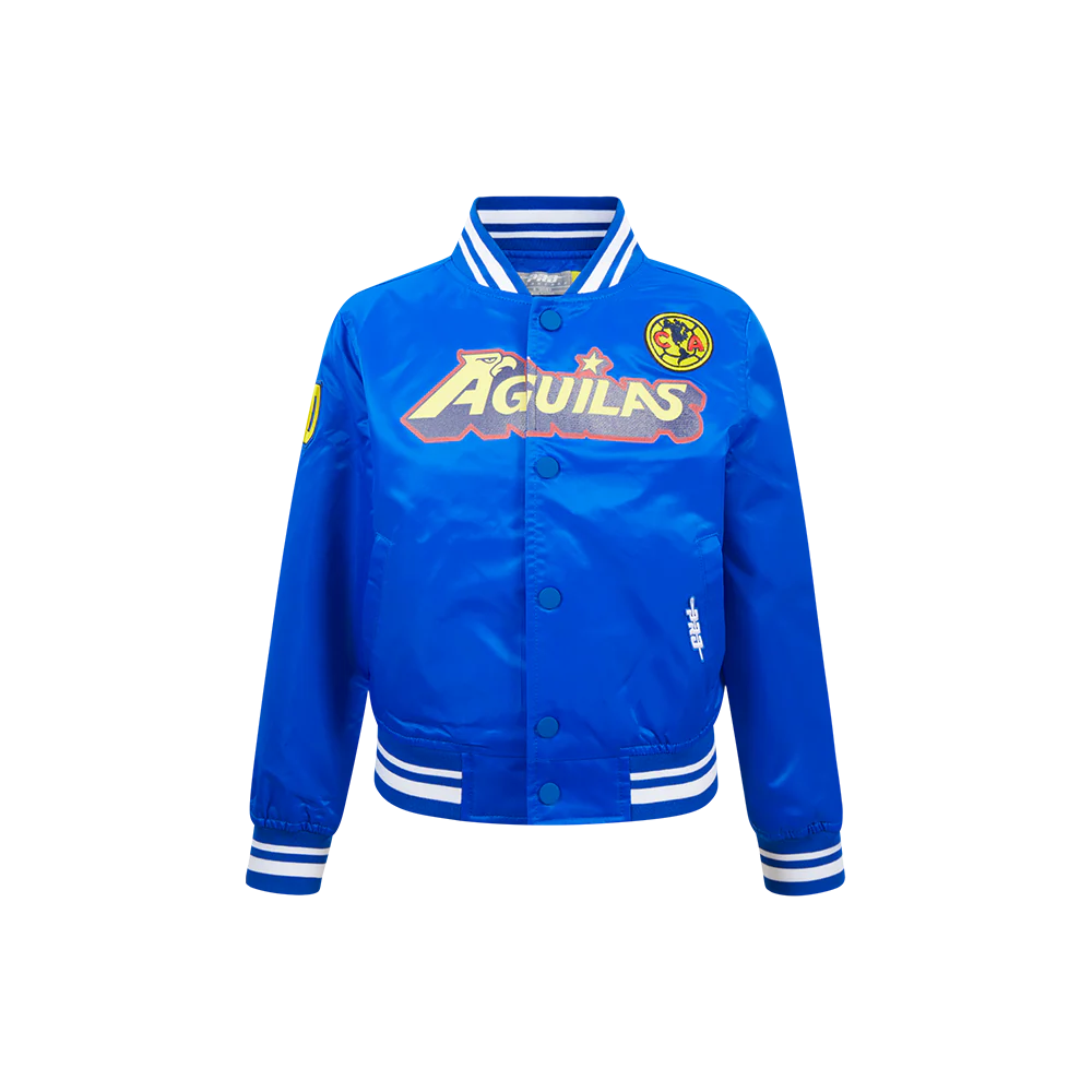 LIGA MX CLUB AMERICA STADIUM LB RIB SATIN JACKET