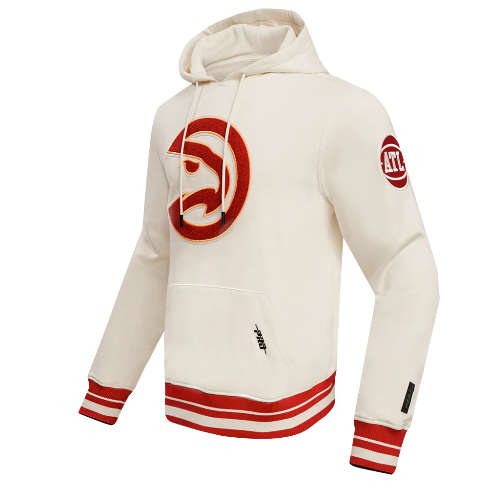 NBA ATLANTA HAWKS RETRO CLASSIC MEN'S PULLOVER HOODIE