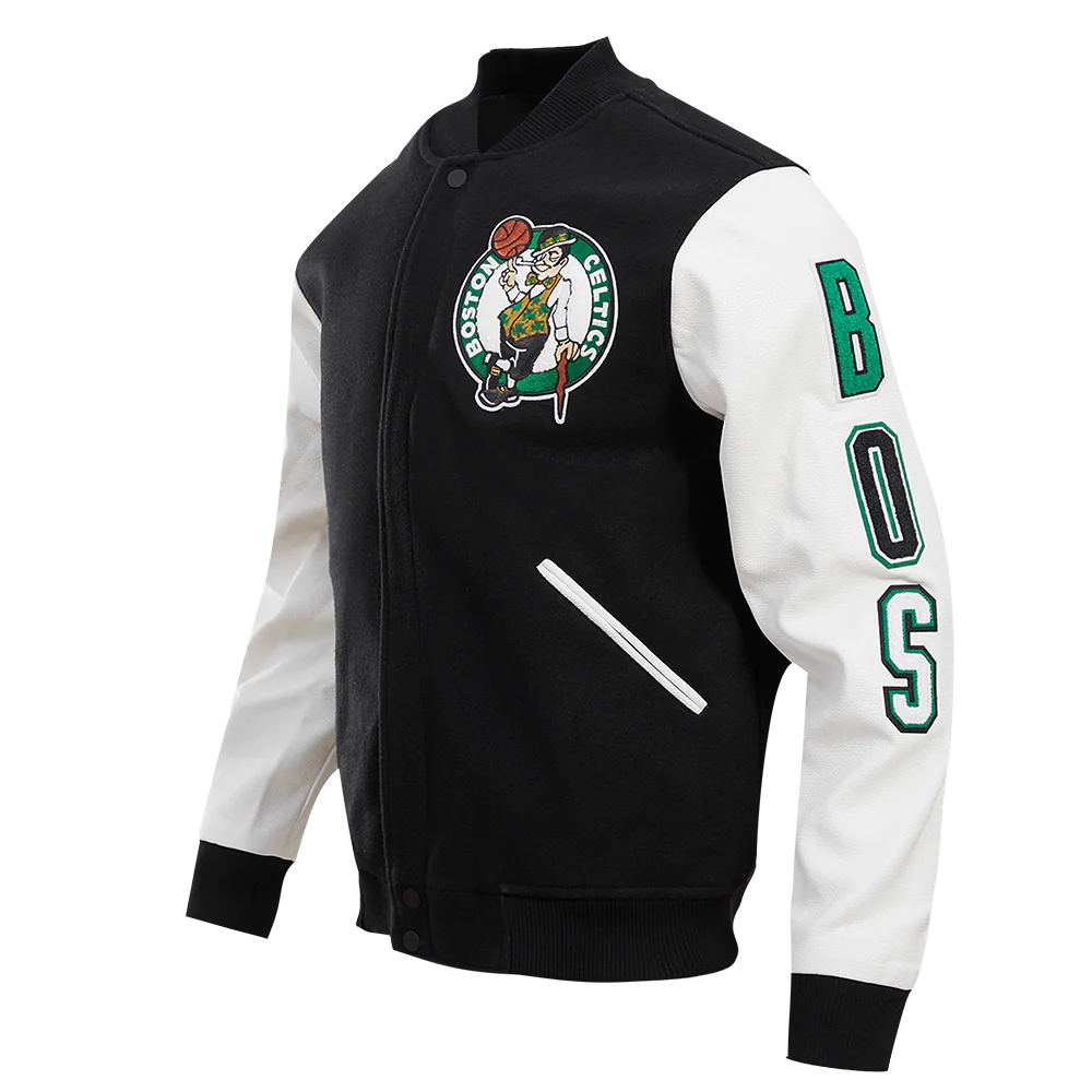 NBA BOSTON CELTICS CLASSIC WOOL MEN'S VARSITY JACKET