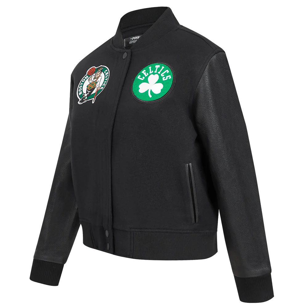 NBA BOSTON CELTICS CLASSIC WOOL WOMEN'S VARSITY JACKET