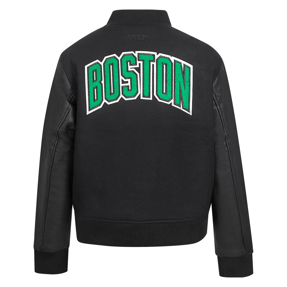 NBA BOSTON CELTICS CLASSIC WOOL WOMEN'S VARSITY JACKET