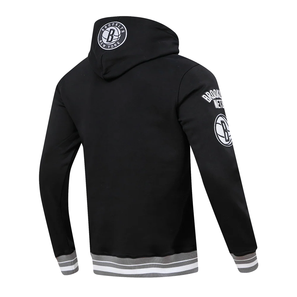 NBA BROOKLYN NETS RETRO CLASSIC MEN'S PULLOVER HOODIE