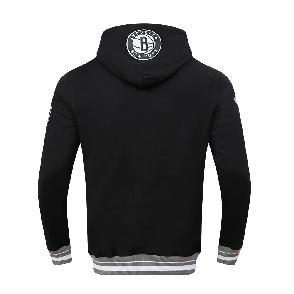 NBA BROOKLYN NETS RETRO CLASSIC MEN'S PULLOVER HOODIE