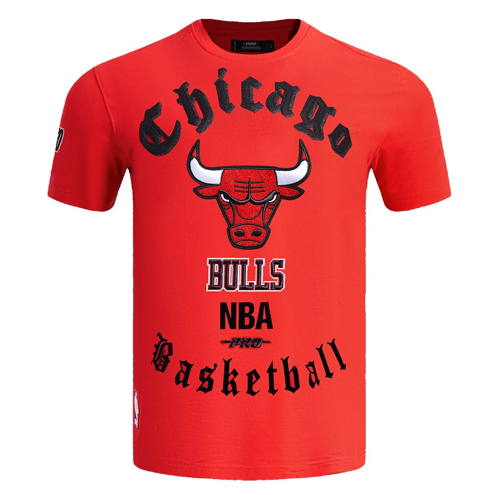 CHICAGO BULLS OLD ENGLISH SJ TEE