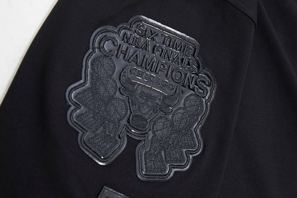 CHICAGO BULLS TRIPLE BLACK SJ TEE