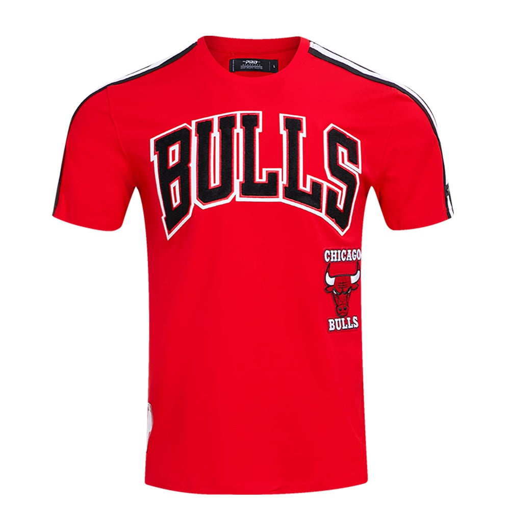 CHICAGO BULLS RETRO CLASSIC SJ STRIPED TEE