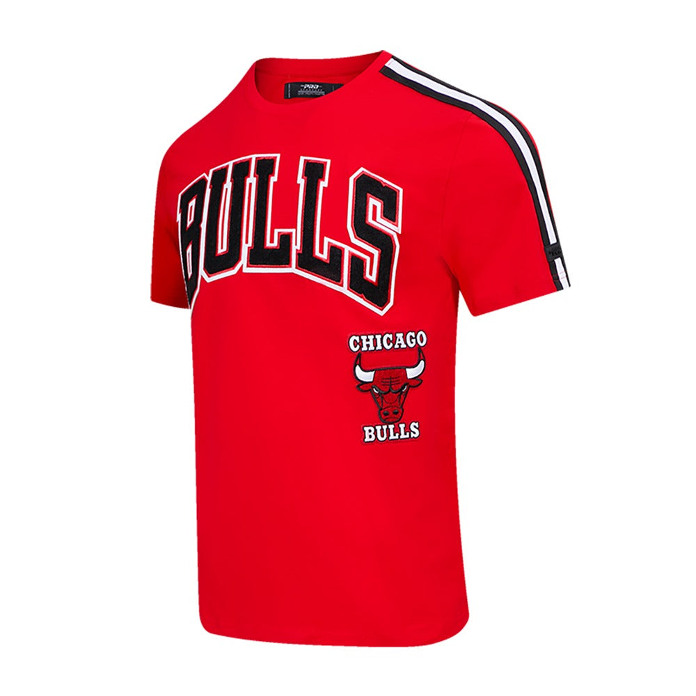 CHICAGO BULLS RETRO CLASSIC SJ STRIPED TEE