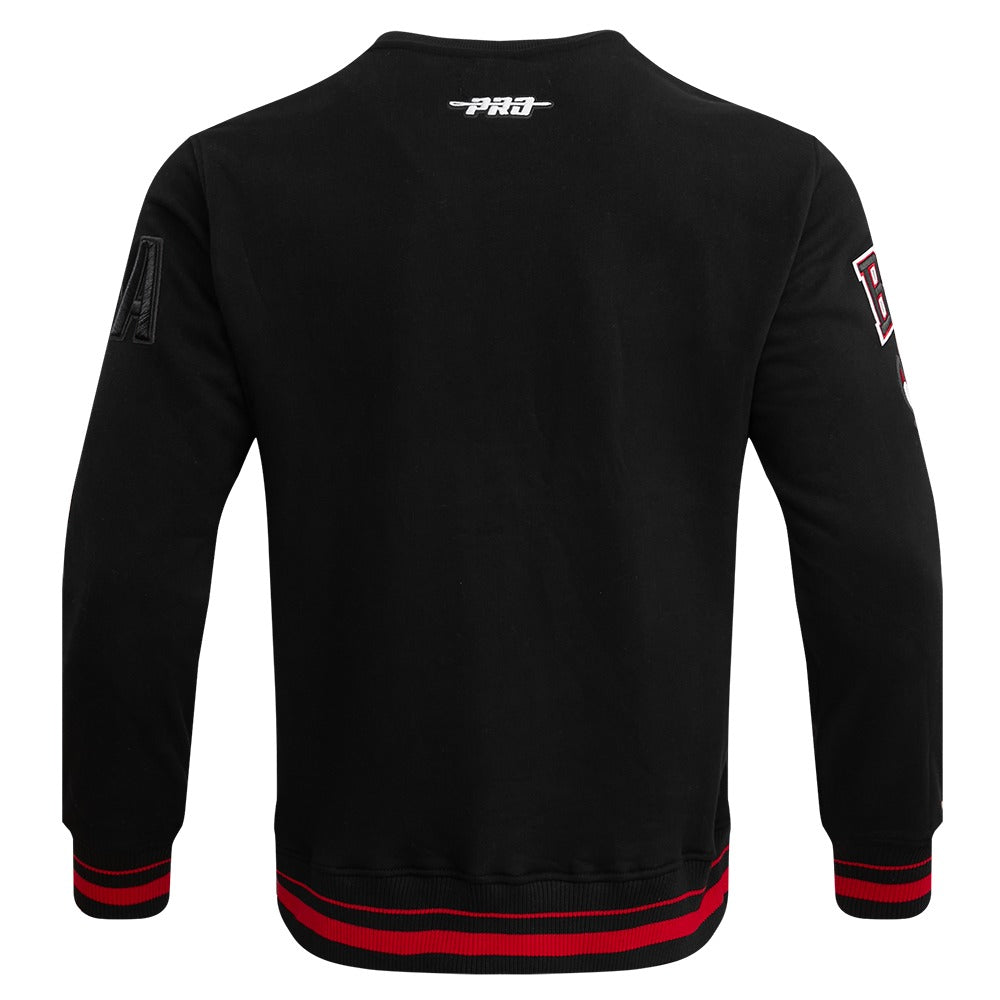 CHICAGO BULLS MASH UP RIB FLC CREWNECK