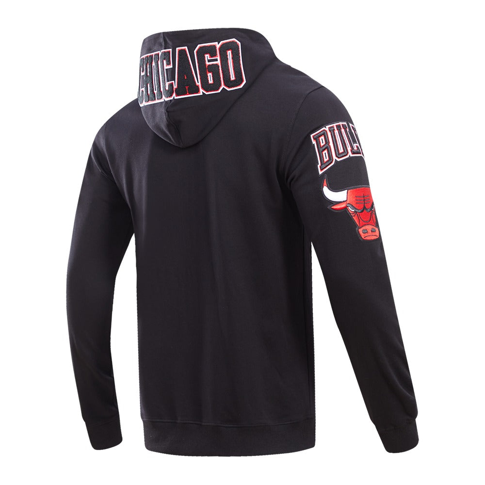 CHICAGO BULLS CLASSIC CHENILLE DK FZ PO HOODIE