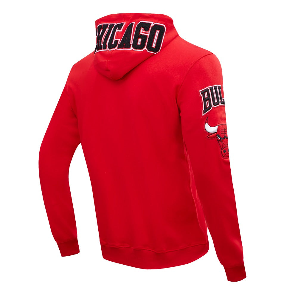 CHICAGO BULLS CLASSIC CHENILLE DK FZ PO HOODIE