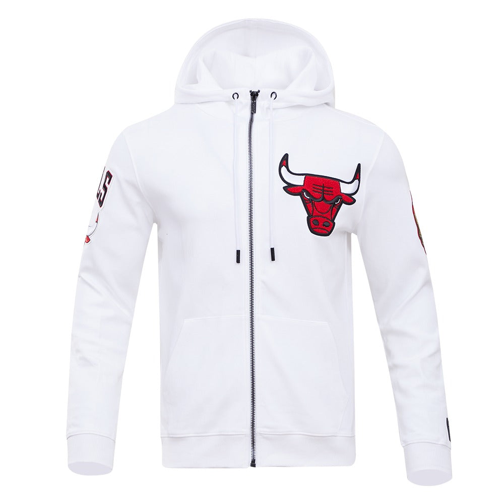 CHICAGO BULLS CLASSIC CHENILLE DK FZ PO HOODIE