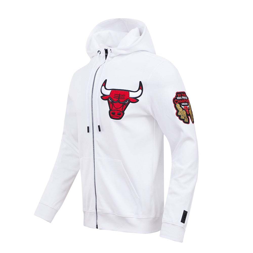 CHICAGO BULLS CLASSIC CHENILLE DK FZ PO HOODIE