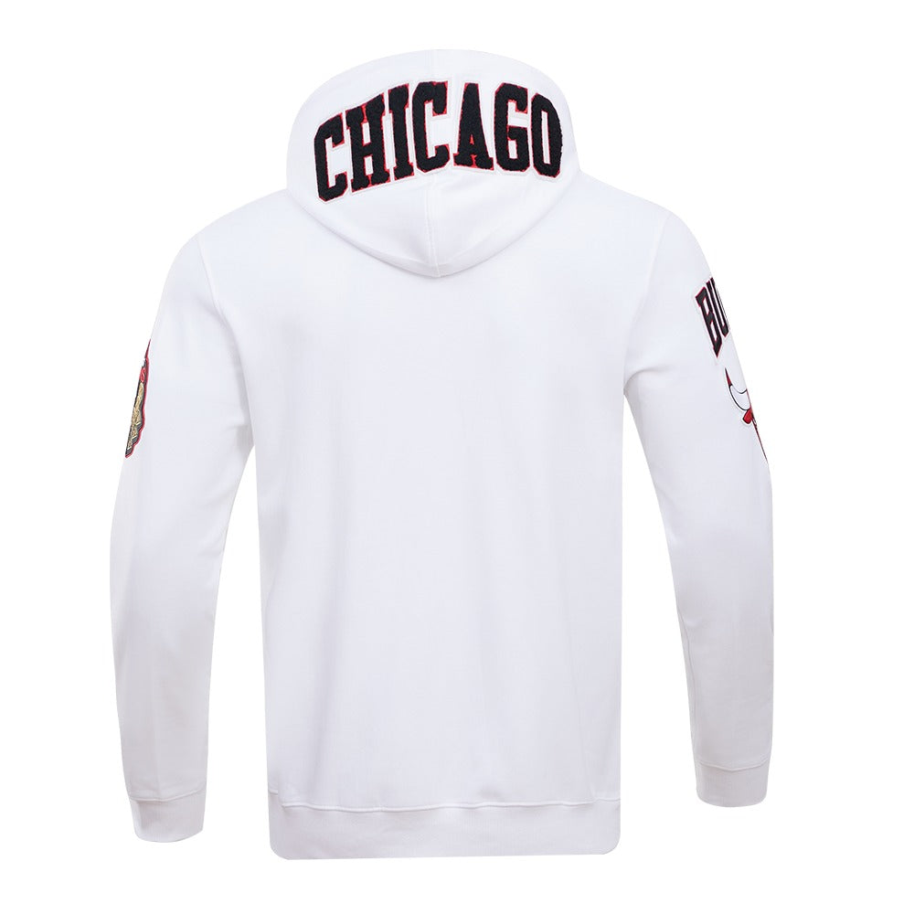 CHICAGO BULLS CLASSIC CHENILLE DK FZ PO HOODIE