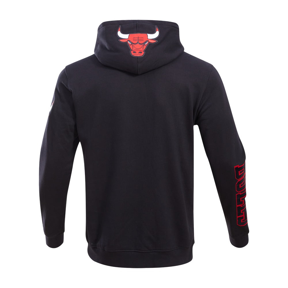 CHICAGO BULLS CLASSIC BRISTLE FLC PO HOODIE