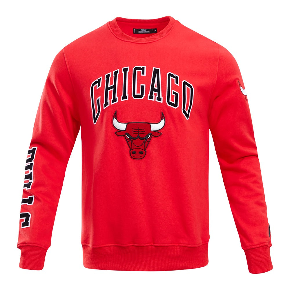 CHICAGO BULLS CLASSIC BRISTLE FLC CREWNECK