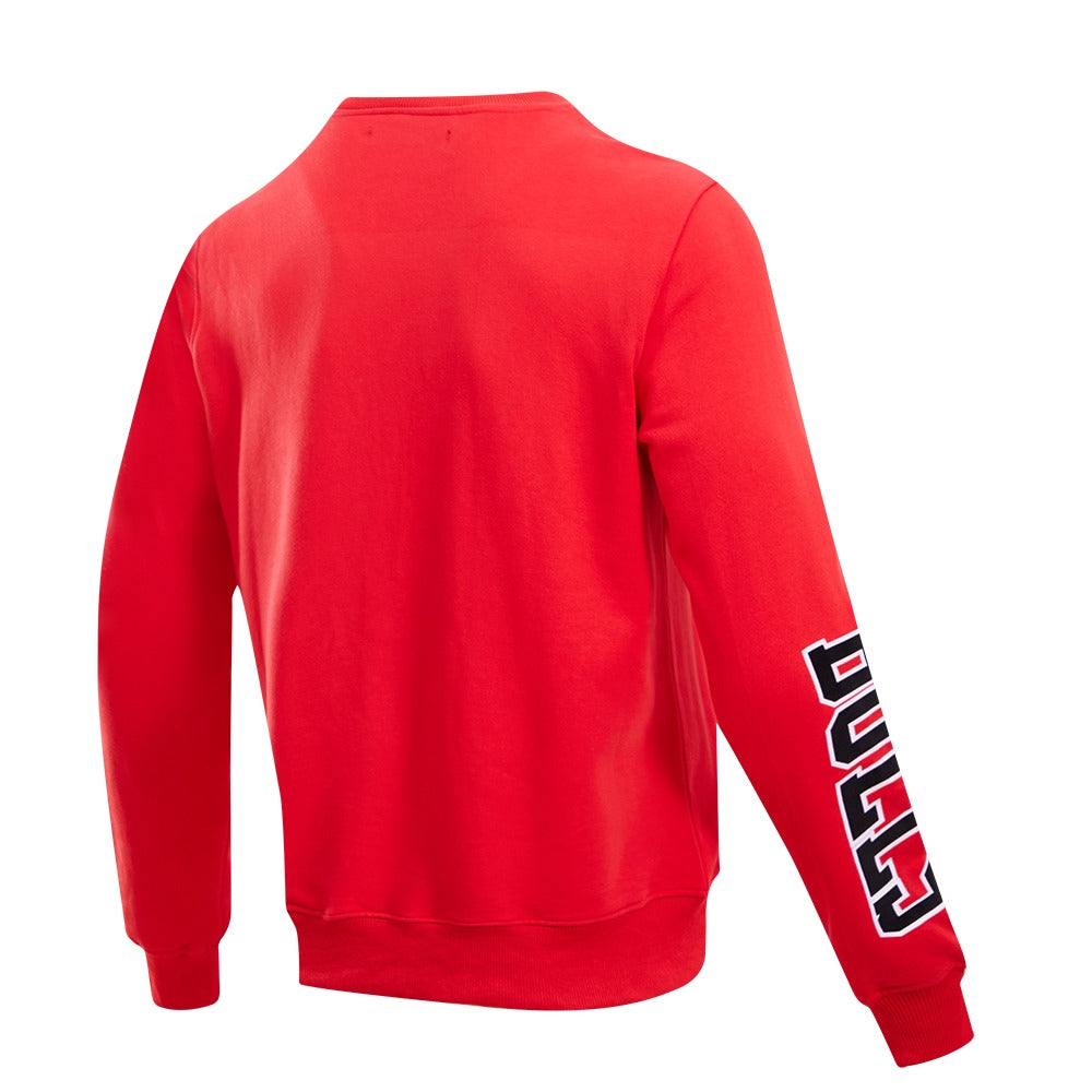 CHICAGO BULLS CLASSIC BRISTLE FLC CREWNECK