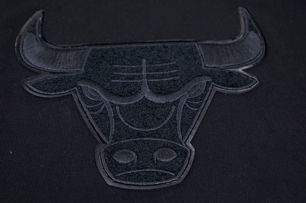 CHICAGO BULLS TRIPLE BLACK DK FZ HOODIE