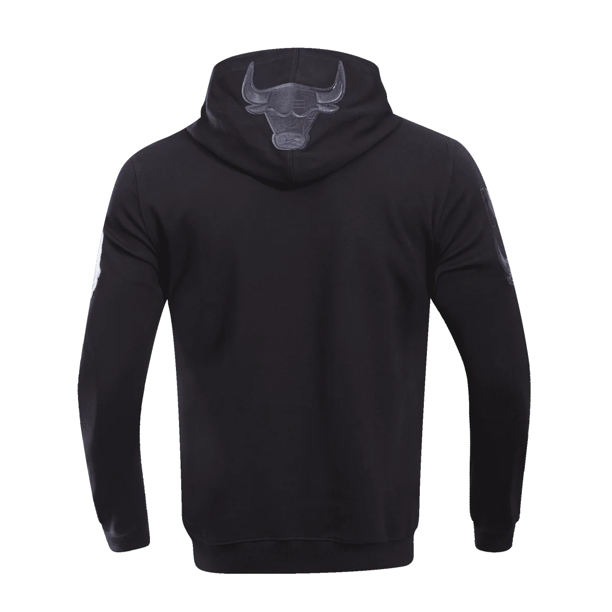 NBA CHICAGO BULLS TRIPLE BLACK LOGO HOODIE