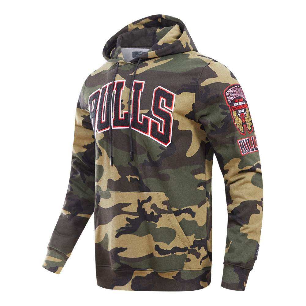 CHICAGO BULLS LOGO PRO TEAM HOODY CAMO