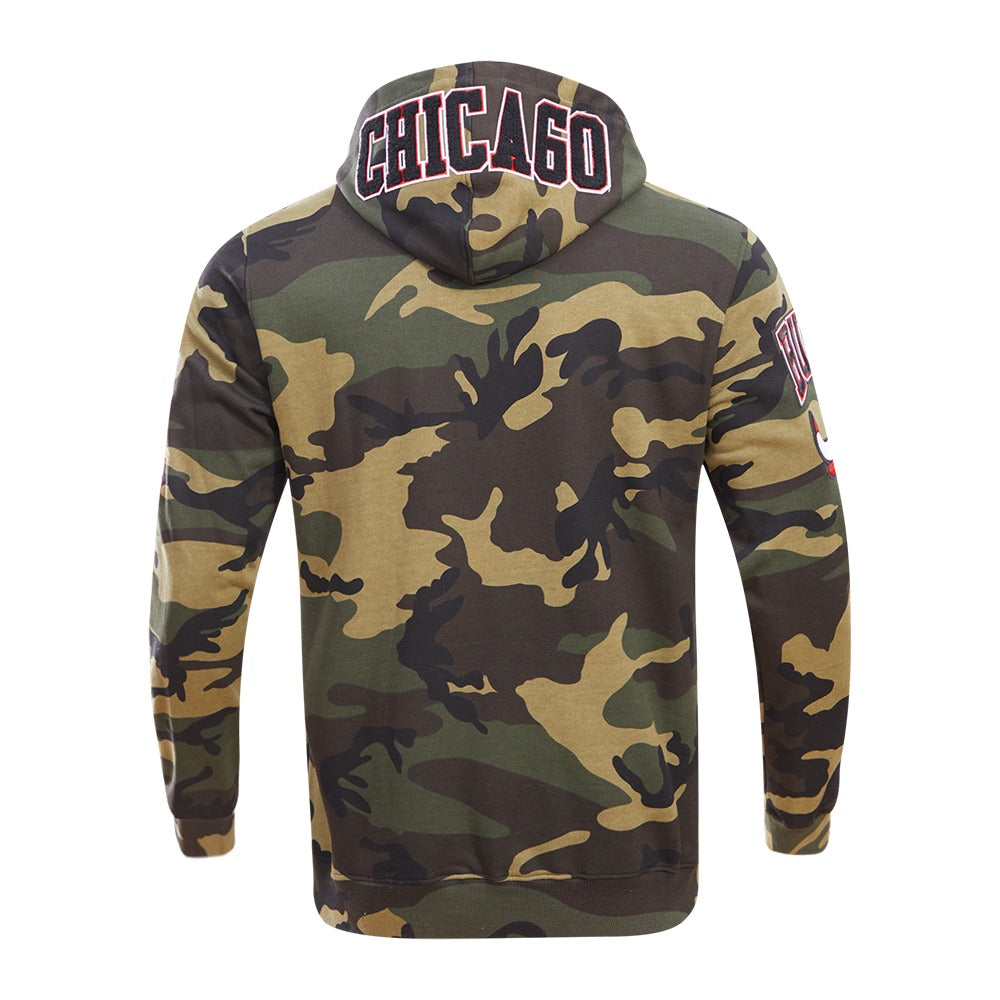 CHICAGO BULLS LOGO PRO TEAM HOODY CAMO