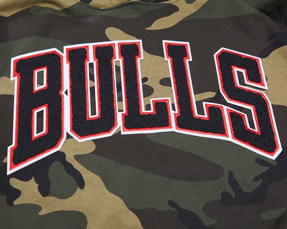 CHICAGO BULLS LOGO PRO TEAM HOODY CAMO