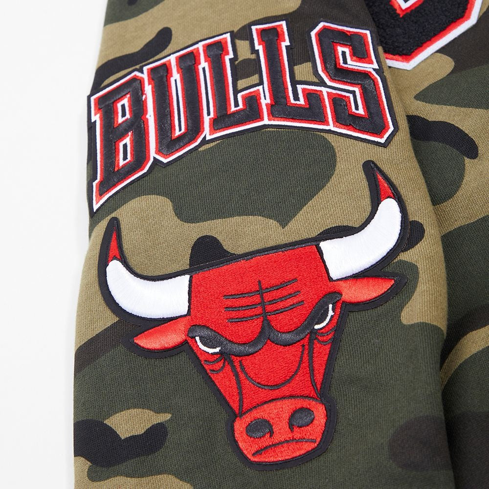 CHICAGO BULLS LOGO PRO TEAM HOODY CAMO