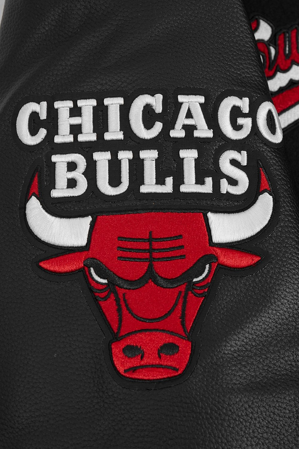 CHICAGO BULLS SCRIPT TAIL RIB WOOL VARSITY