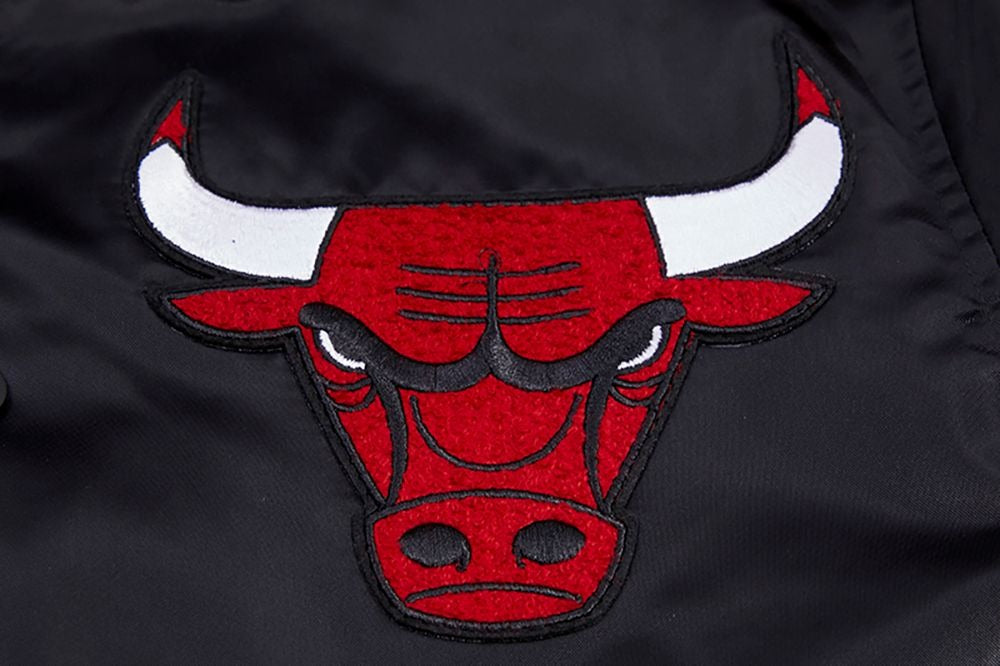 CHICAGO BULLS RETRO CLASSIC RIB SATIN JACKET