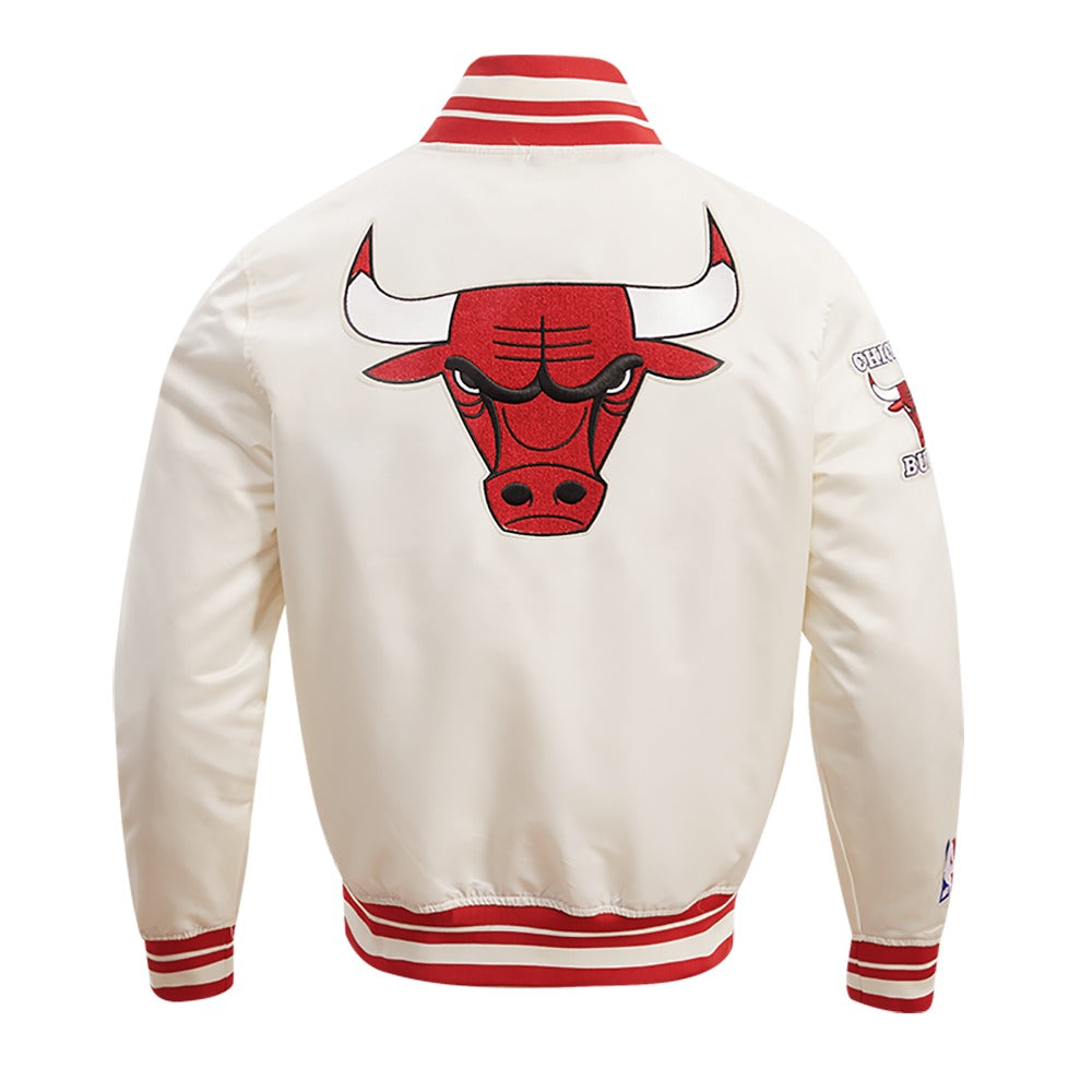 CHICAGO BULLS RETRO CLASSIC RIB SATIN JACKET