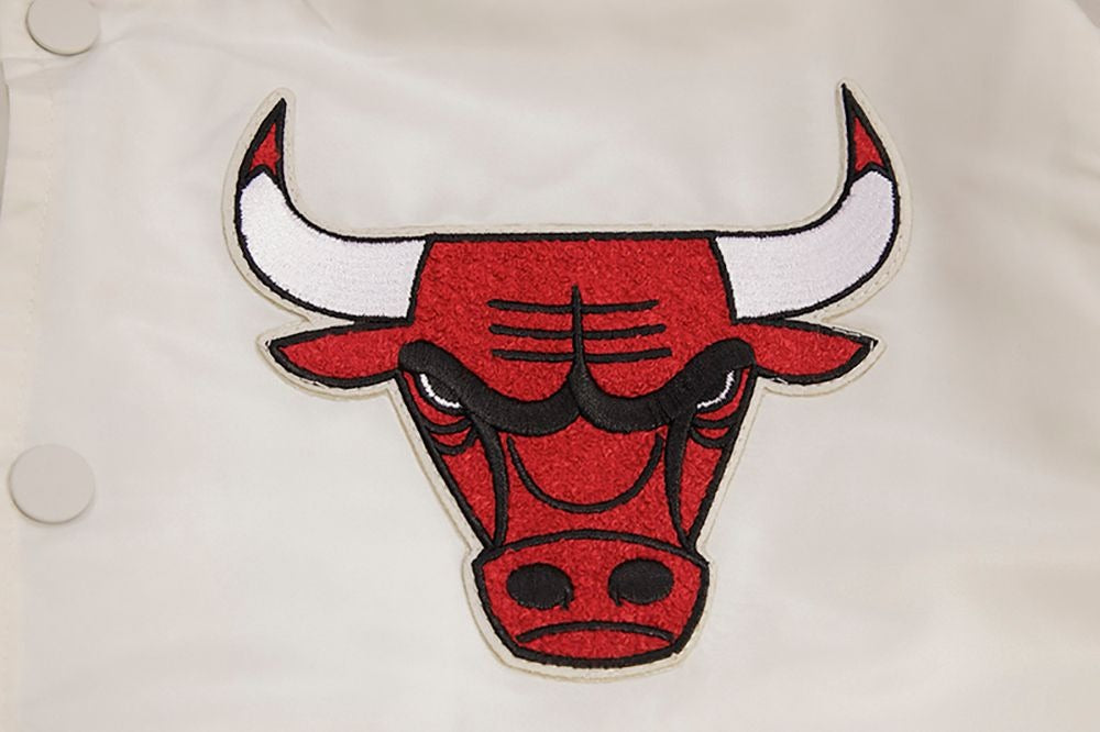 CHICAGO BULLS RETRO CLASSIC RIB SATIN JACKET