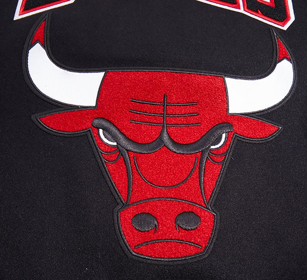 CHICAGO BULLS RETRO CLASSIC RIB WOOL VARSITY JACKET