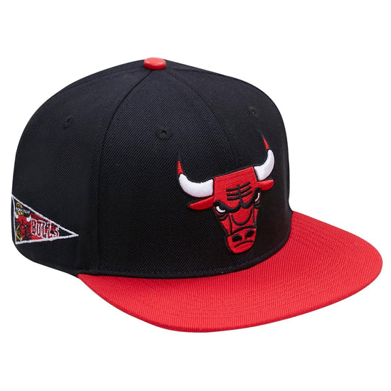 CHICAGO BULLS RETRO CLASSIC PRIMARY LOGO WOOL SNAPBACK HAT