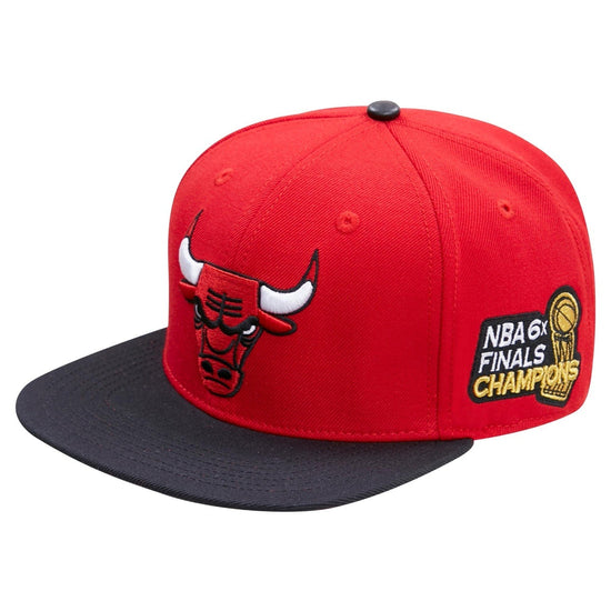 CHICAGO BULLS RETRO CLASSIC PRIMARY LOGO WOOL SNAPBACK HAT