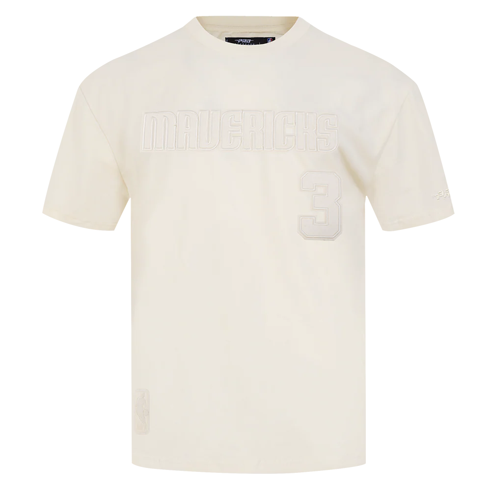 NBA DALLAS MAVERICKS ANTHONY DAVIS #3 NEUTRAL PNN MEN'S CJ DROP SHOULDER TEE