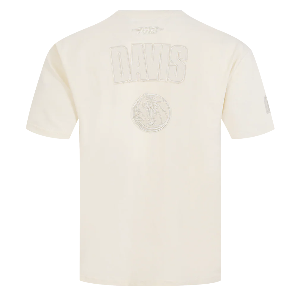 NBA DALLAS MAVERICKS ANTHONY DAVIS #3 NEUTRAL PNN MEN'S CJ DROP SHOULDER TEE