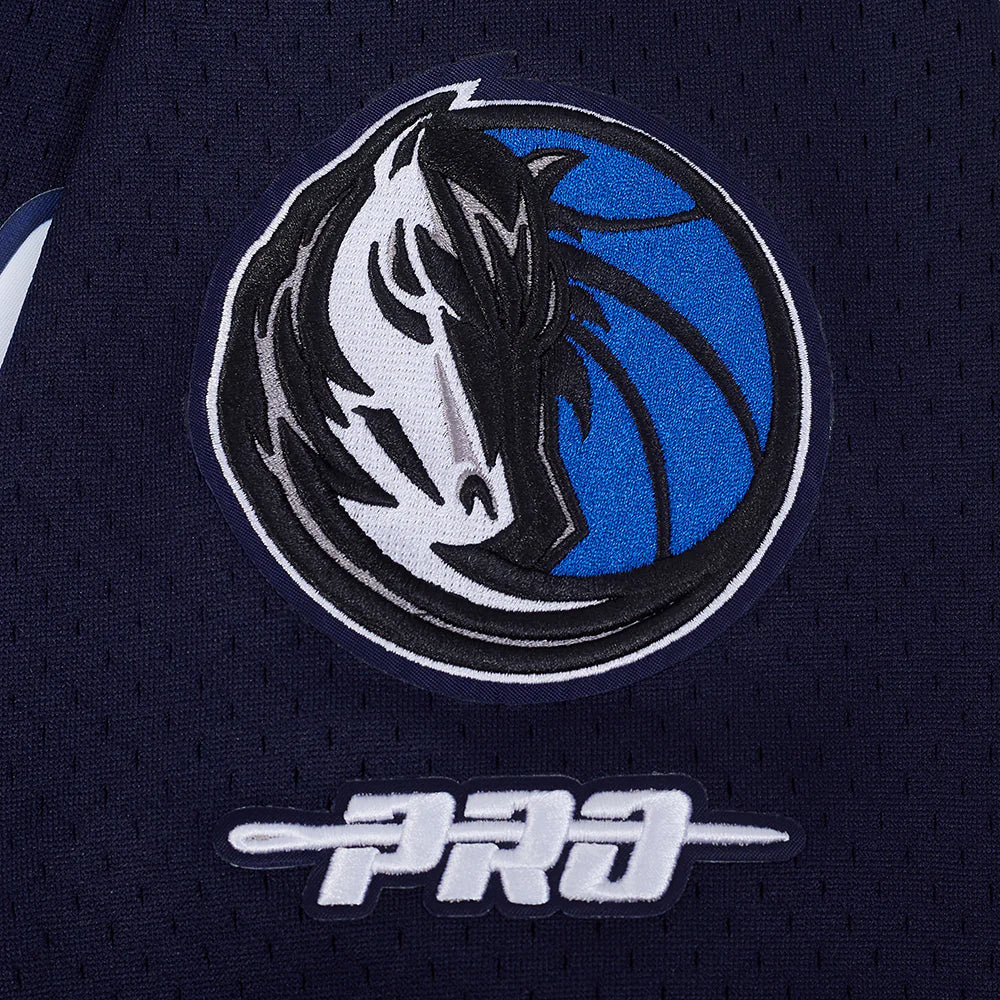 NBA DALLAS MAVERICKS KYRIE IRVING #11 CLASSIC MESH PNN MEN'S MESH BUTTON DOWN SHIRT