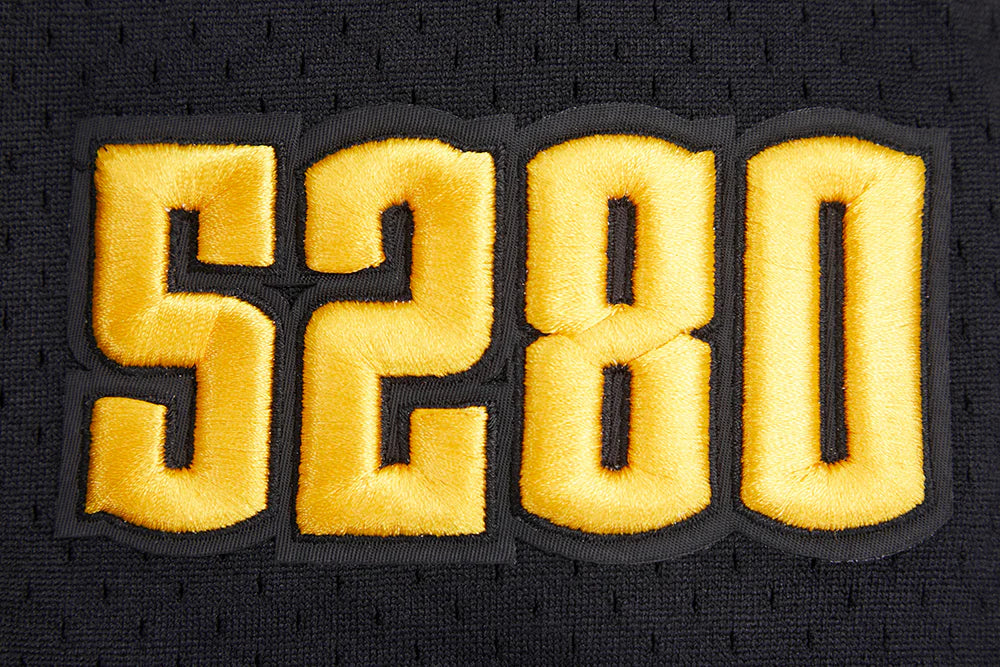 NBA DENVER NUGGETS MEN'S CHEST MILE HIGH MESH BUTTON DOWN SHIRT