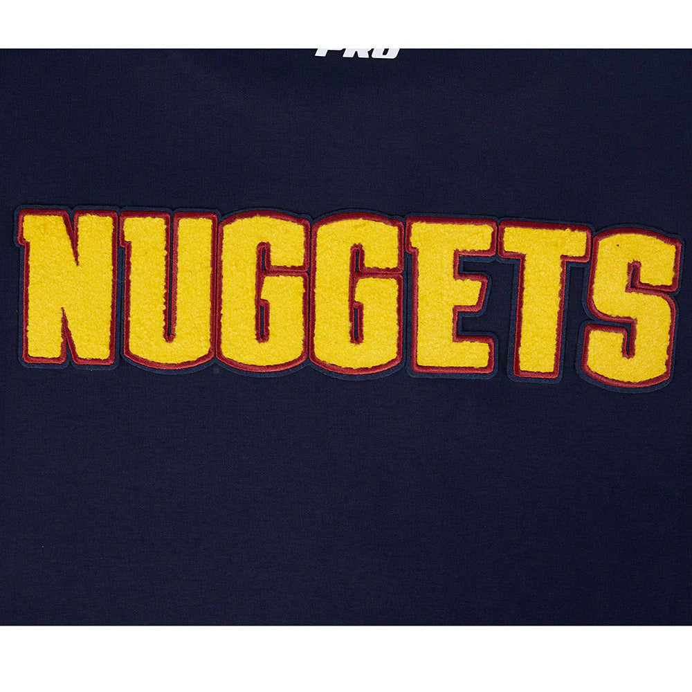 NBA DENVER NUGGETS NIKOLA JOKIC #15 CLASSIC MEN'S PRO SS DOUBLE KNIT JACKET