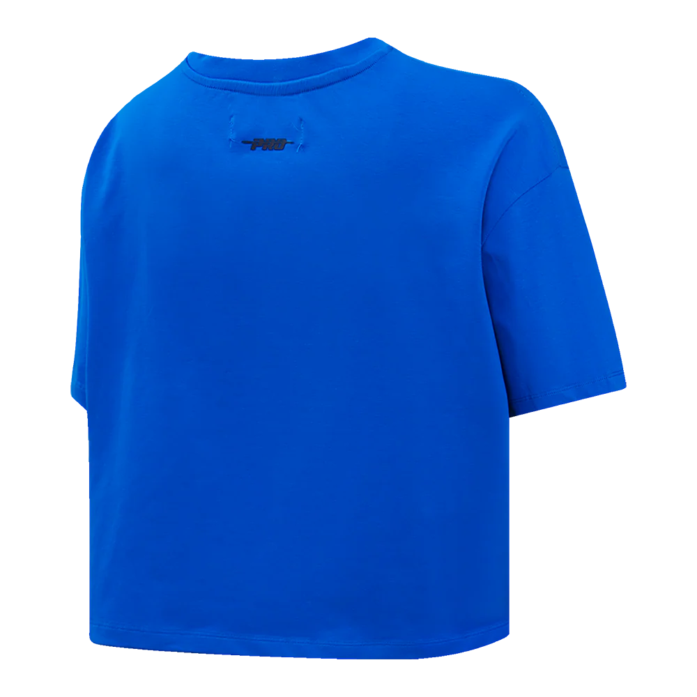 NBA DETROIT PISTONS RETRO CLASSIC WOMEN'S BOXY TEE