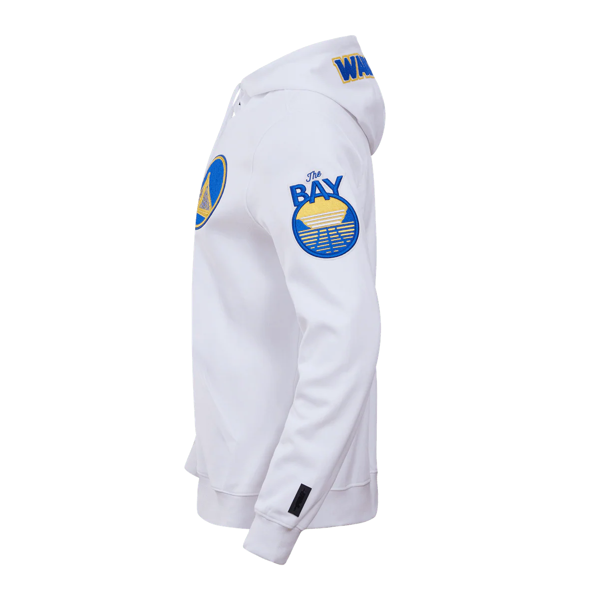 NBA GOLDEN STATE WARRIORS CLASSIC CHENILLE MEN'S FULL ZIP PULLOVER HOODIE