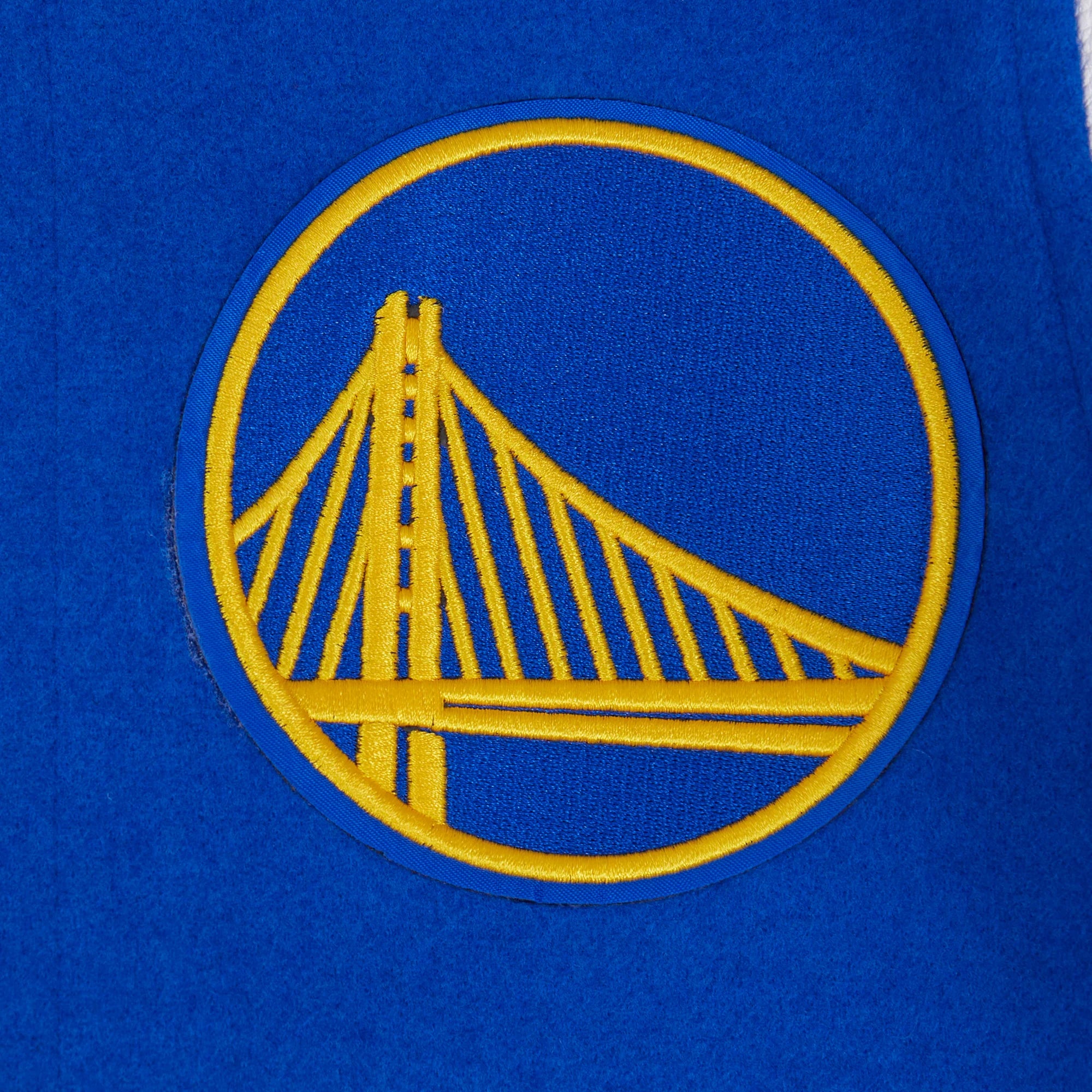 NBA GOLDEN STATE WARRIORS CLASSIC BIG BOYS WOOL VARSITY JACKET