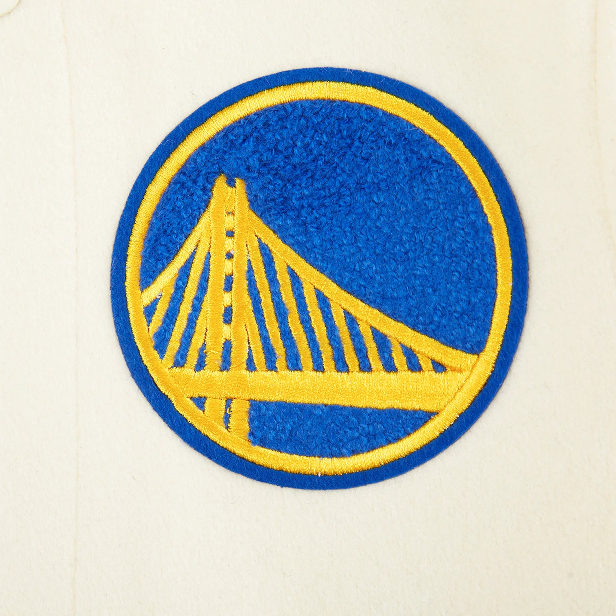 NBA GOLDEN STATE WARRIORS RETRO CLASSIC LITTLE BOYS RIB WOOL VARSITY JACKET