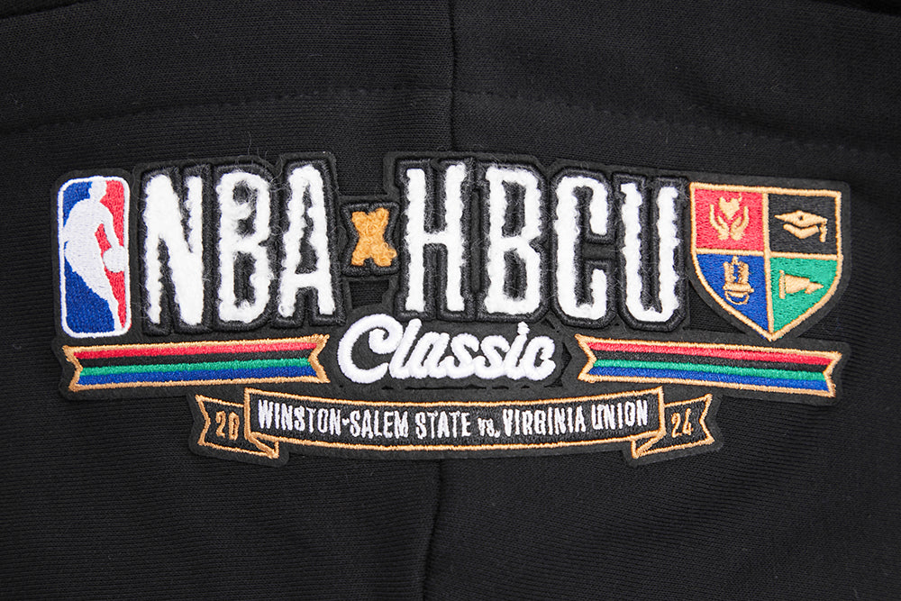 HBCU X NBA ALL STAR 2024 WOMEN'S RIB FLEECE CROPPED PULLOVER HOODIE