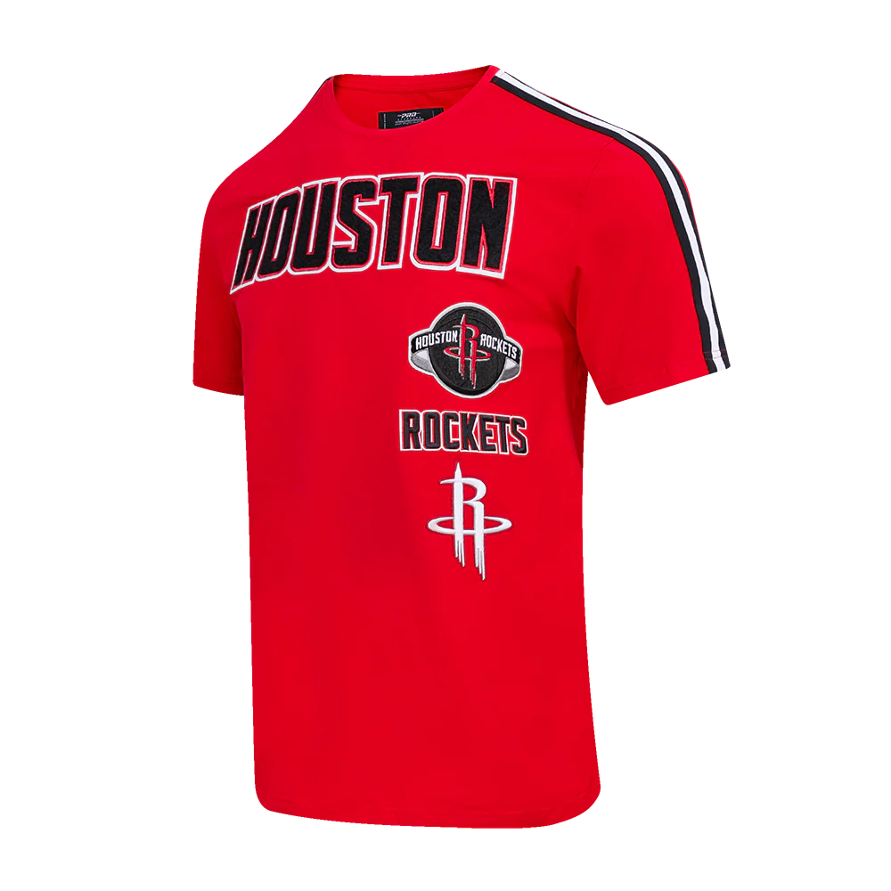 NBA HOUSTON ROCKETS RETRO CLASSIC MEN'S STRIPED TEE