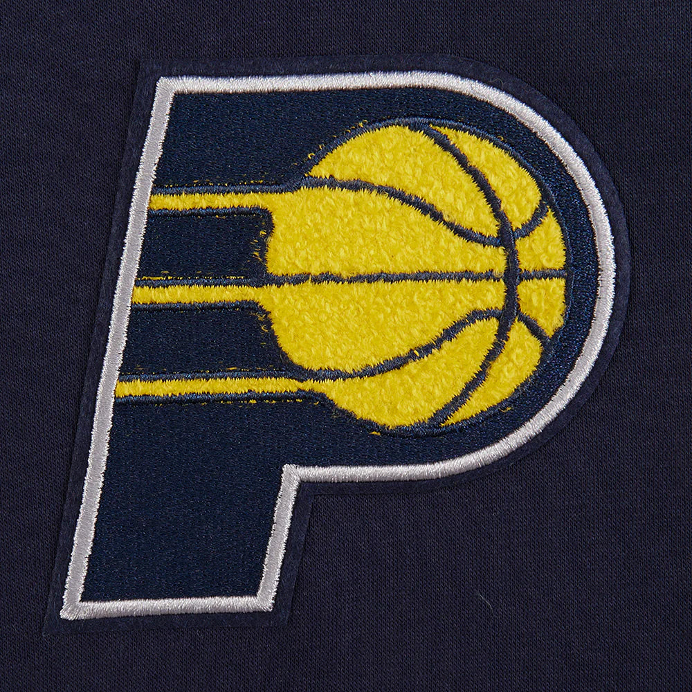 NBA INDIANA PACERS RETRO CLASSIC LITTLE BOYS RIB FLEECE PULLOVER HOODIE