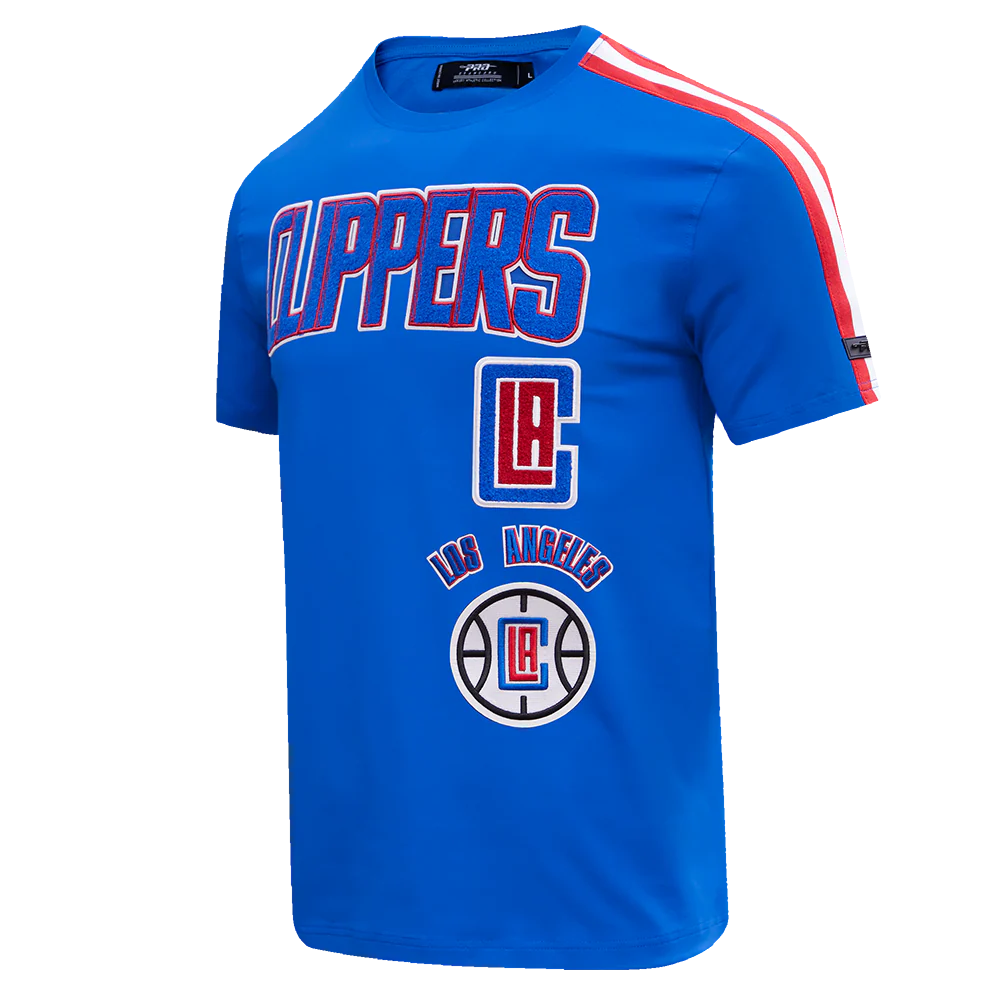 NBA LOS ANGELES CLIPPERS RETRO CLASSIC MEN'S STRIPED TEE