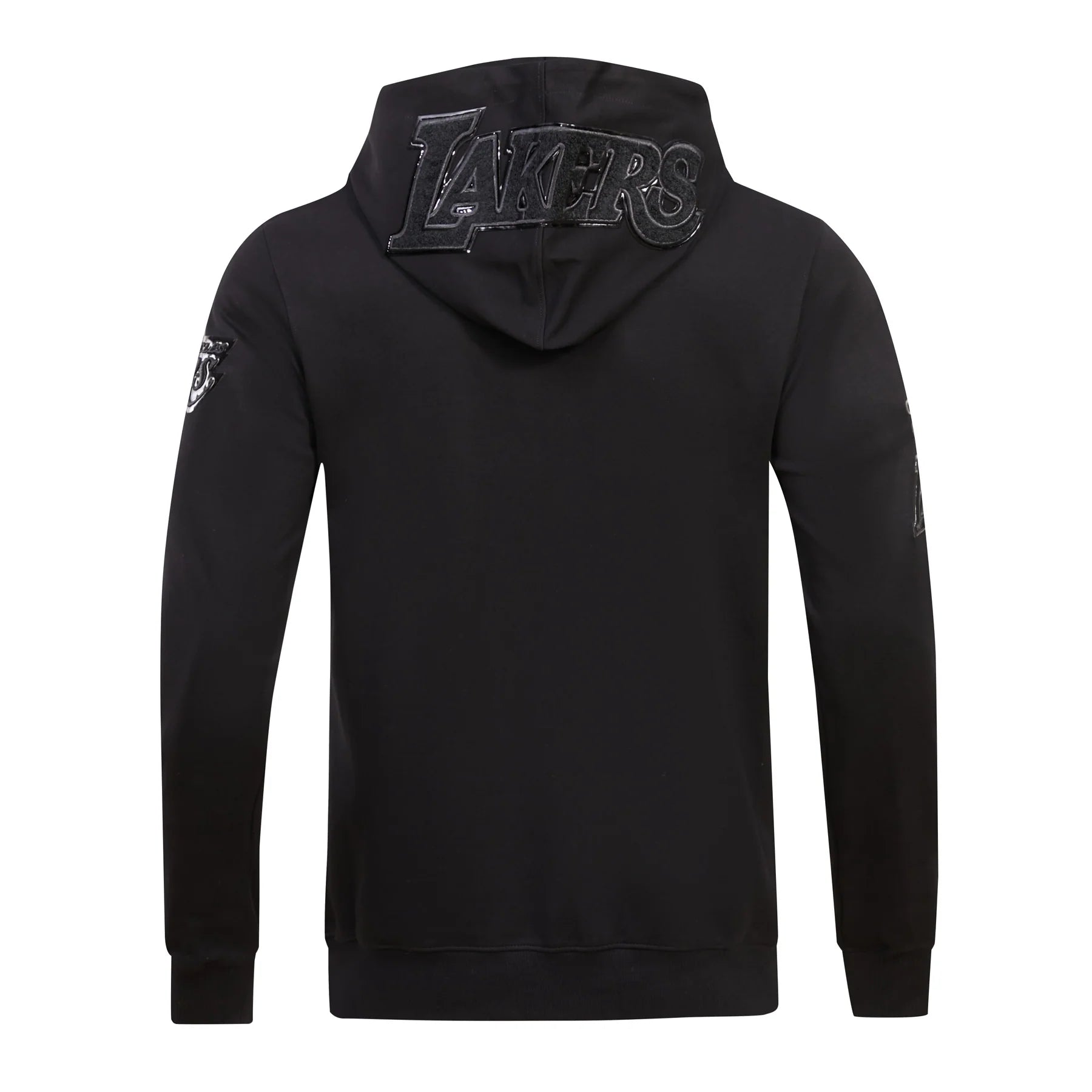 NBA LOS ANGELES LAKERS TRIPLE BLACK ZIPPER HOODIE