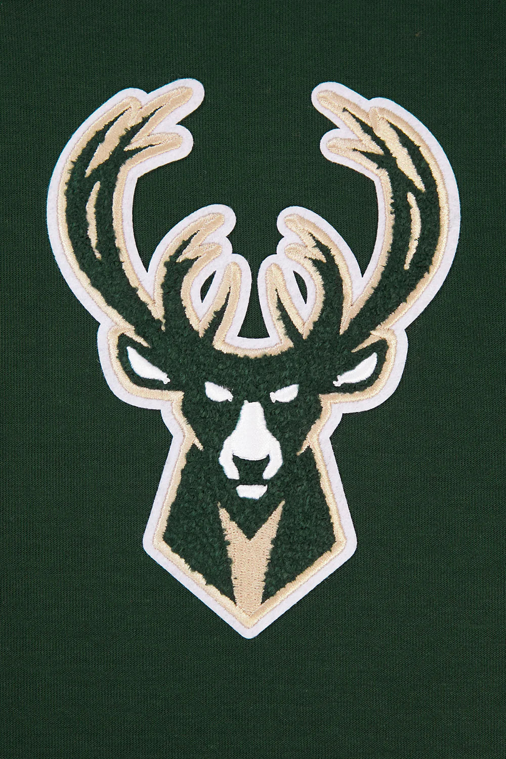 NBA MILWAUKEE BUCKS CLASSIC CHENILLE MEN'S PULLOVER HOODIE